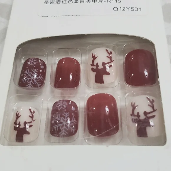 24pcs Nails Christmas - Picture 1 of 2